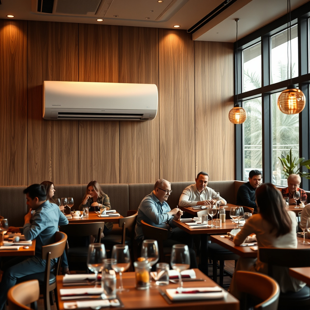 Descubra qual é o melhor ar-condicionado para restaurante