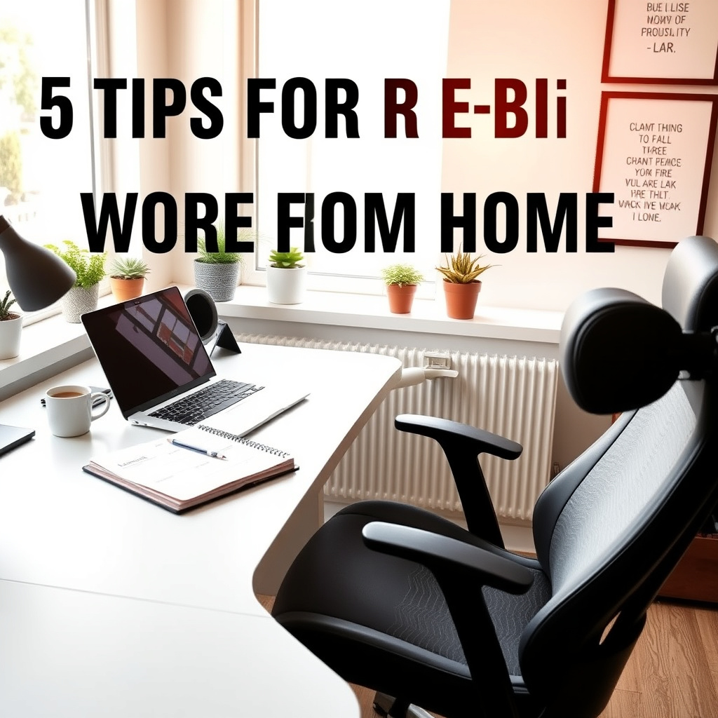 5 Dicas para Ser Mais Produtivo no Home Office